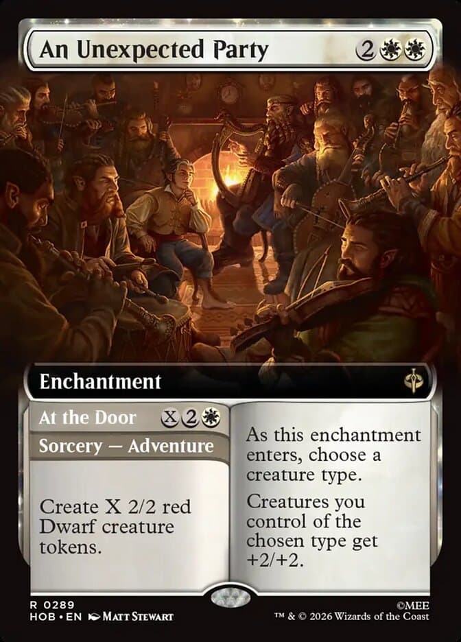 An Unexpected Party Extended Art Foil