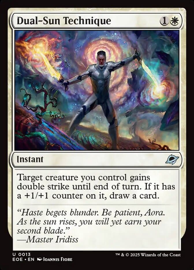 Dual-Sun Technique Foil