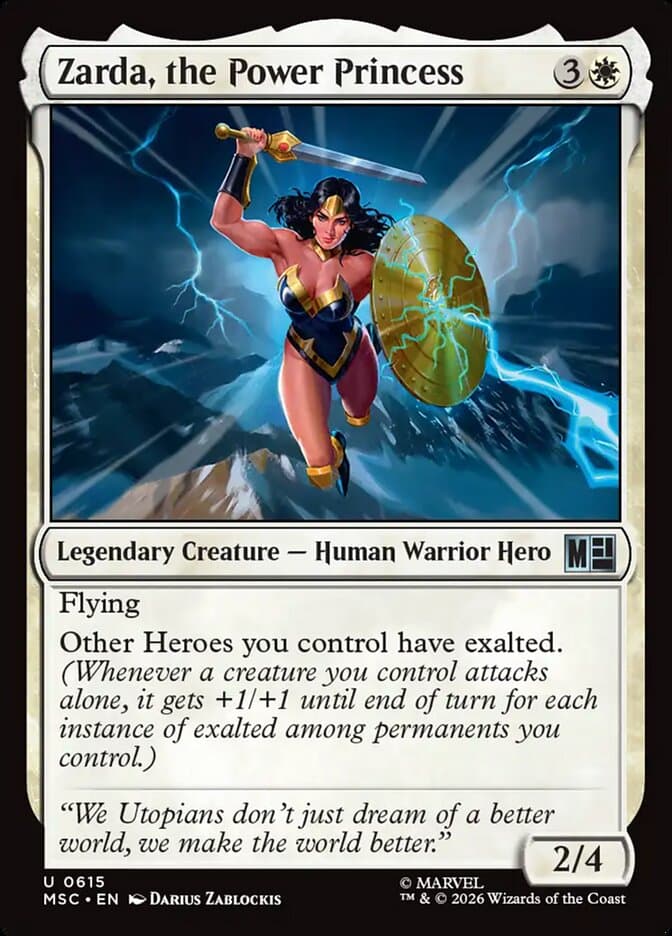 Zarda, the Power Princess Foil