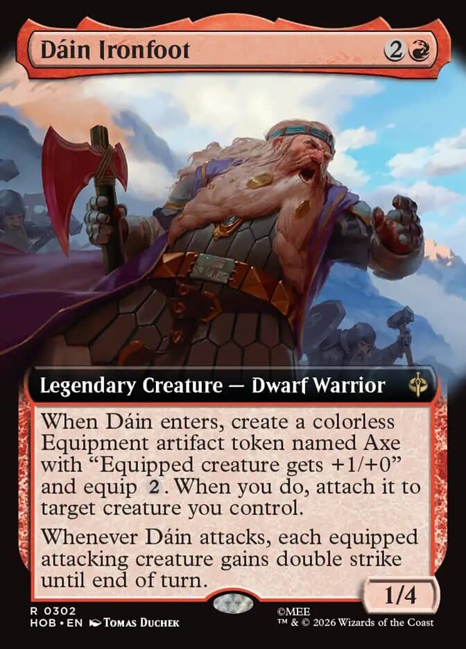 Dain Ironfoot Extended Art