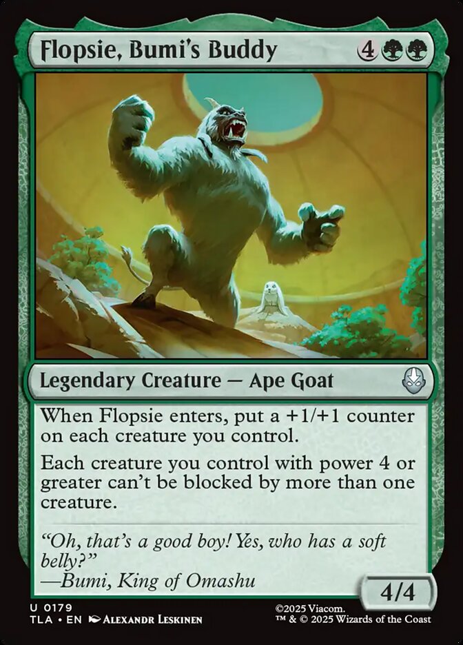 Flopsie, Bumi's Buddy Foil