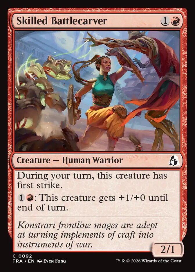 Skilled Battlecarver Foil