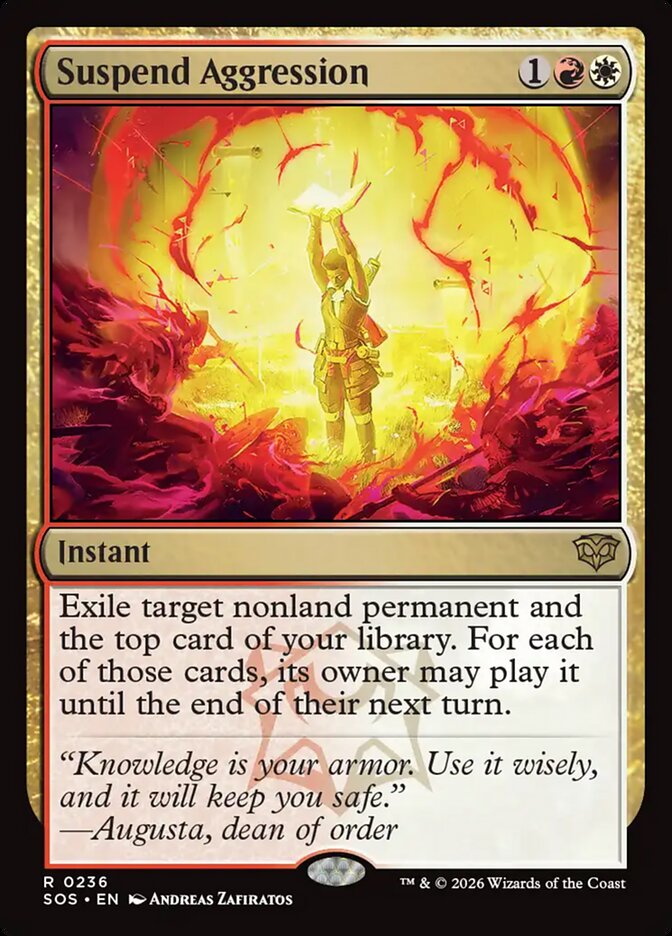 Suspend Aggression Foil