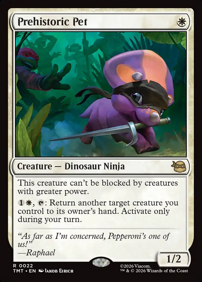 Prehistoric Pet Foil