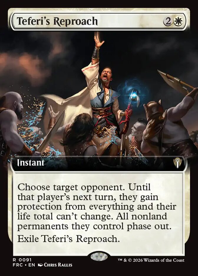 Teferi's Reproach Extended Art