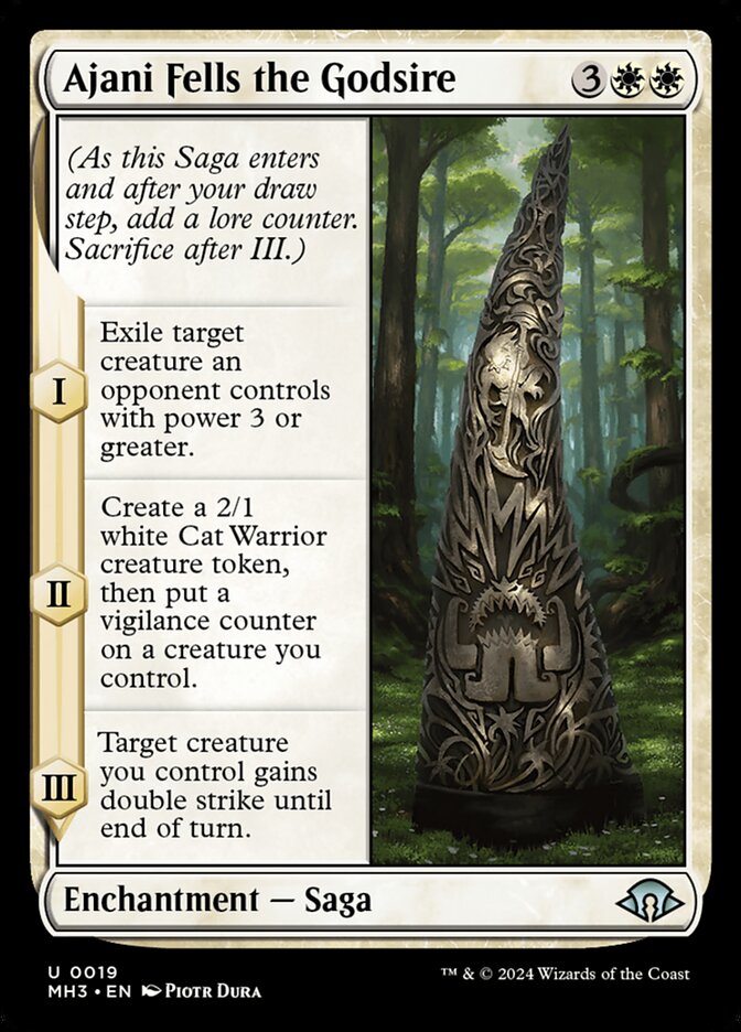 Ajani Fells the Godshire