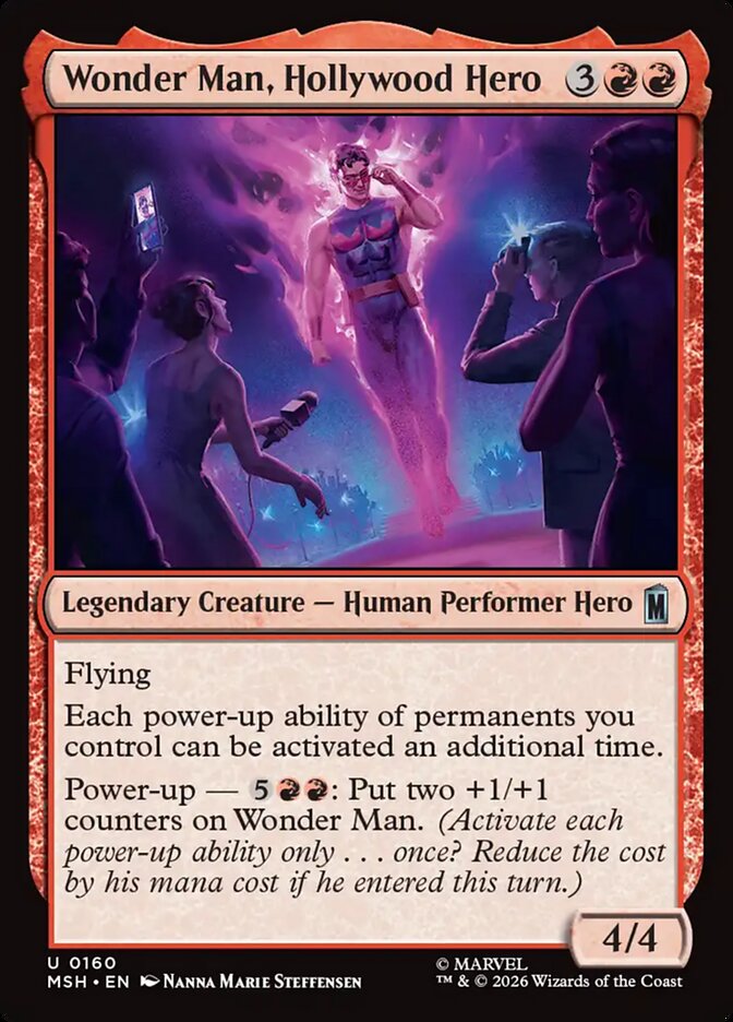 Wonder Man, Hollywood Hero Foil