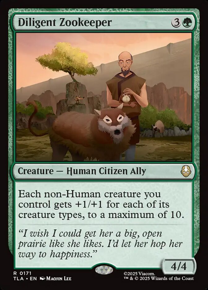 Dilligent Zoo Keeper