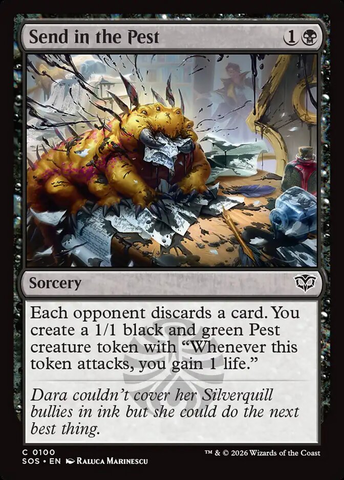 Send in the Pest Foil