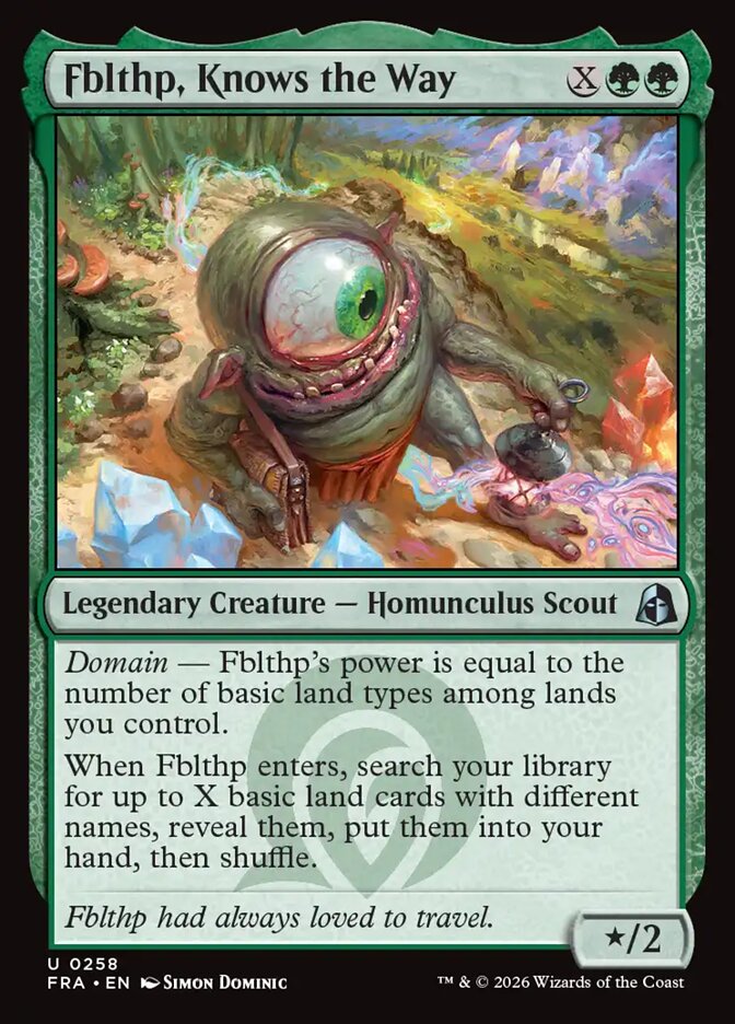 Fblthp, Knows the Way Foil