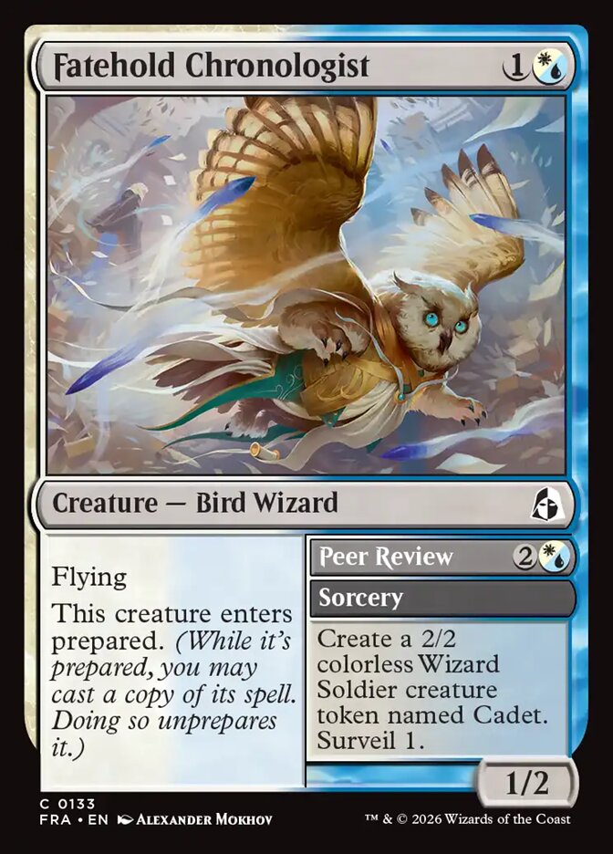 Fatehold Chronologist // Peer Review Foil