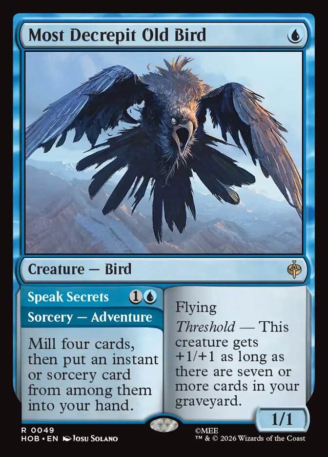 Most Decrepit Old Bird Foil