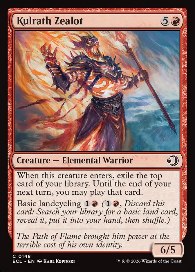 Kulrath Zealot Foil