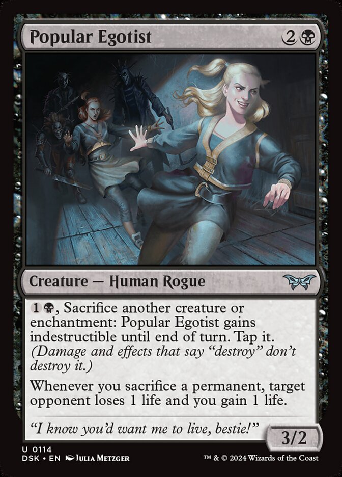 Popular Egotist Foil