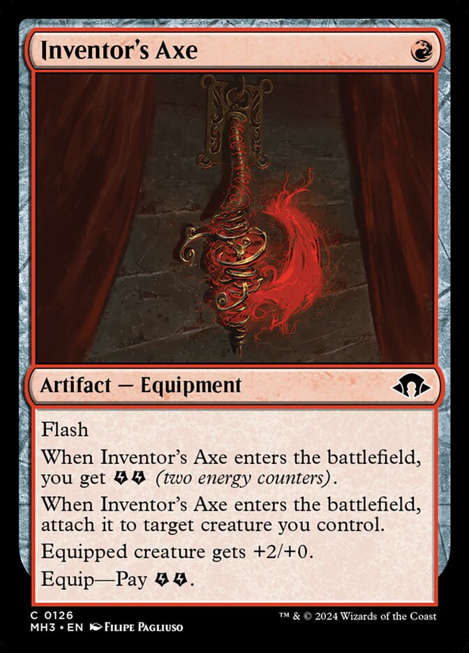 Inventor's Axe Foil