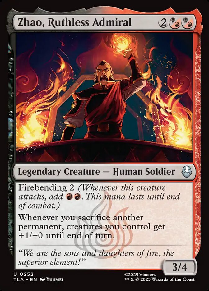Zhao, Ruthless Admiral Foil