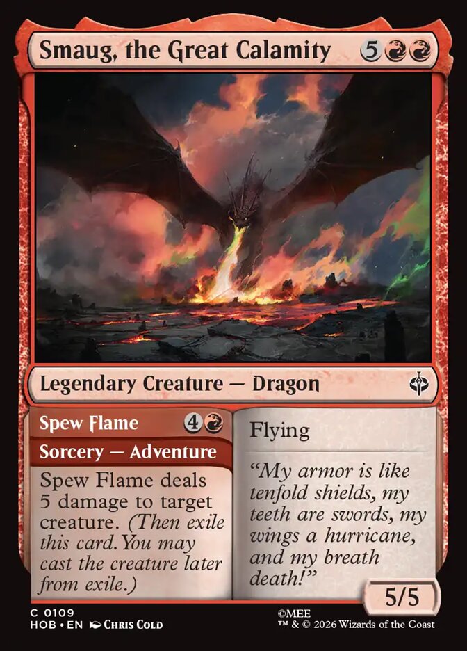 Smaug, the Great Calamity Foil