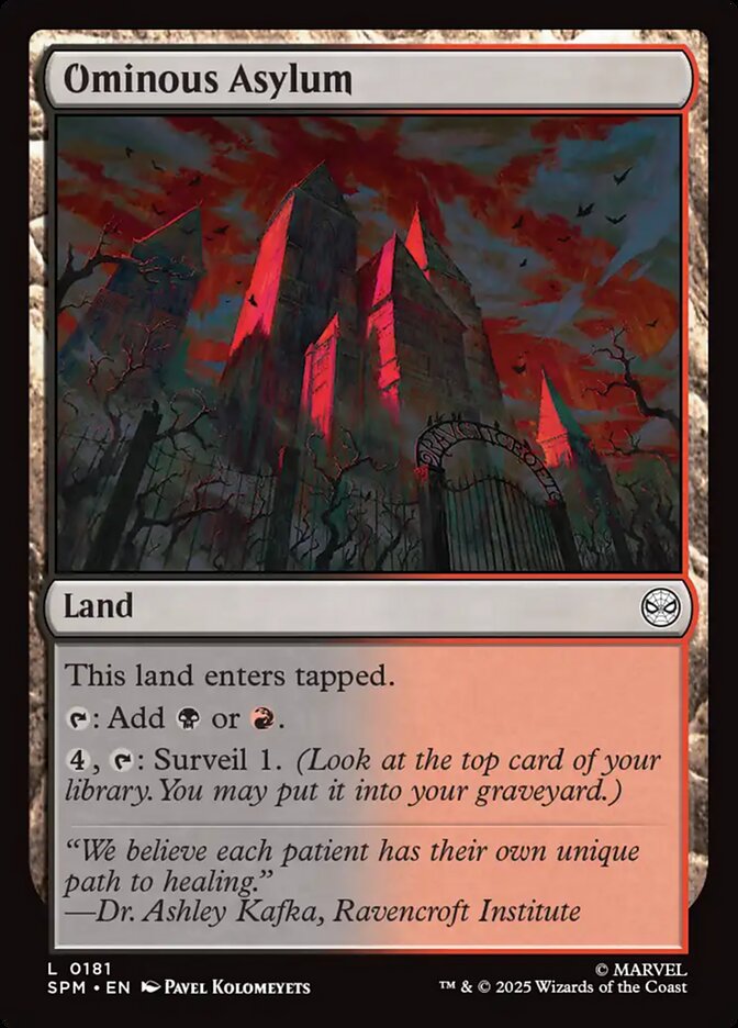 Ominous Asylum Foil