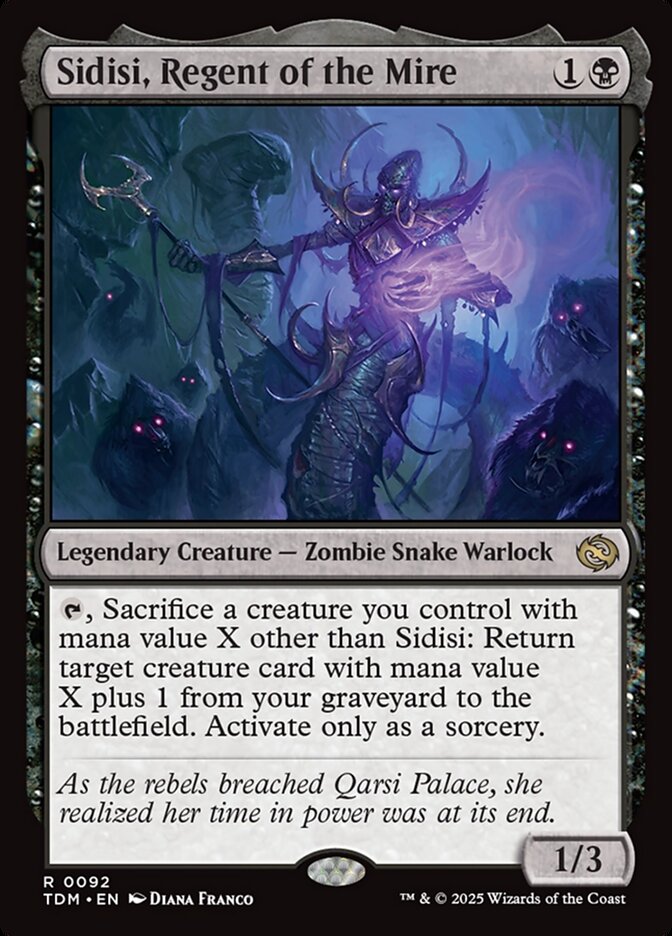 Sidsi, Regent of the Mire