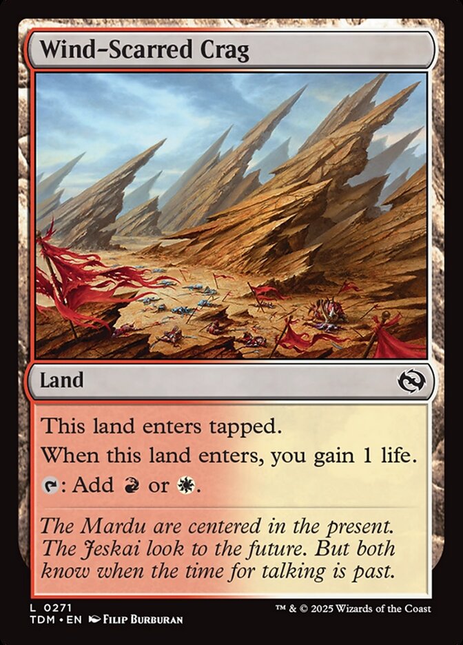 Wind-Scarred Crag Foil
