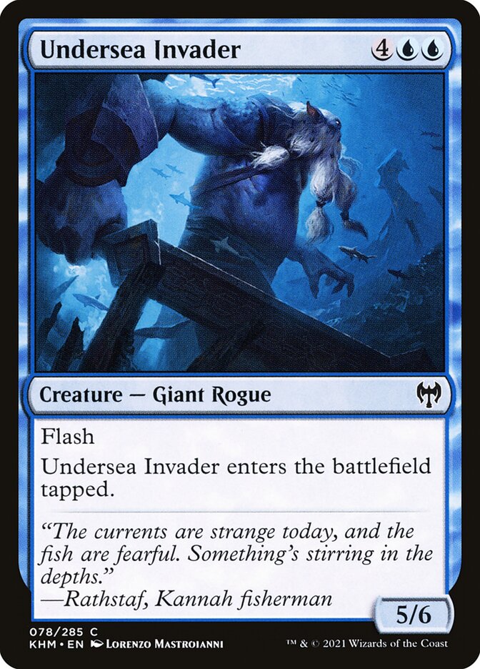 Undersea Invader Foil