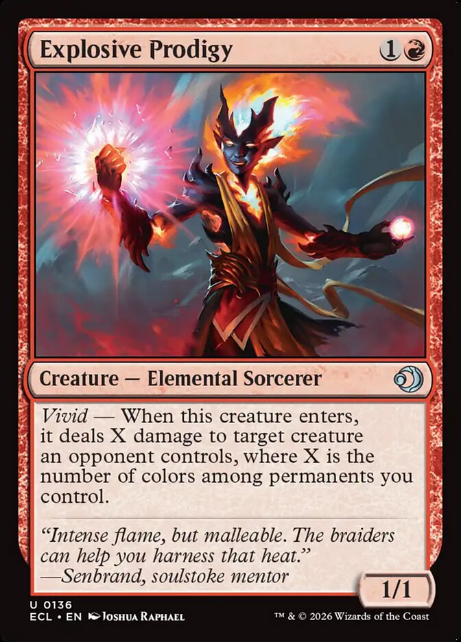 Explosive Prodigy Foil