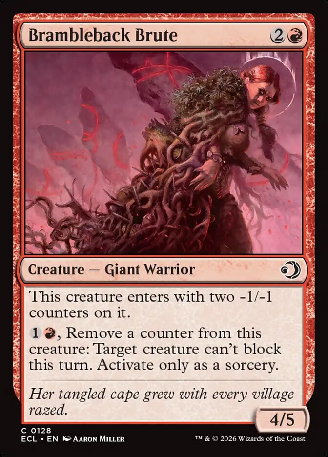 Brambleback Brute Foil