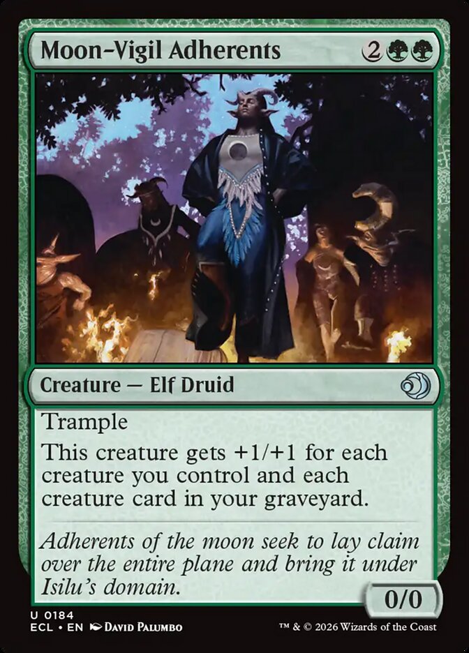 Moon-Vigil Adherents Foil