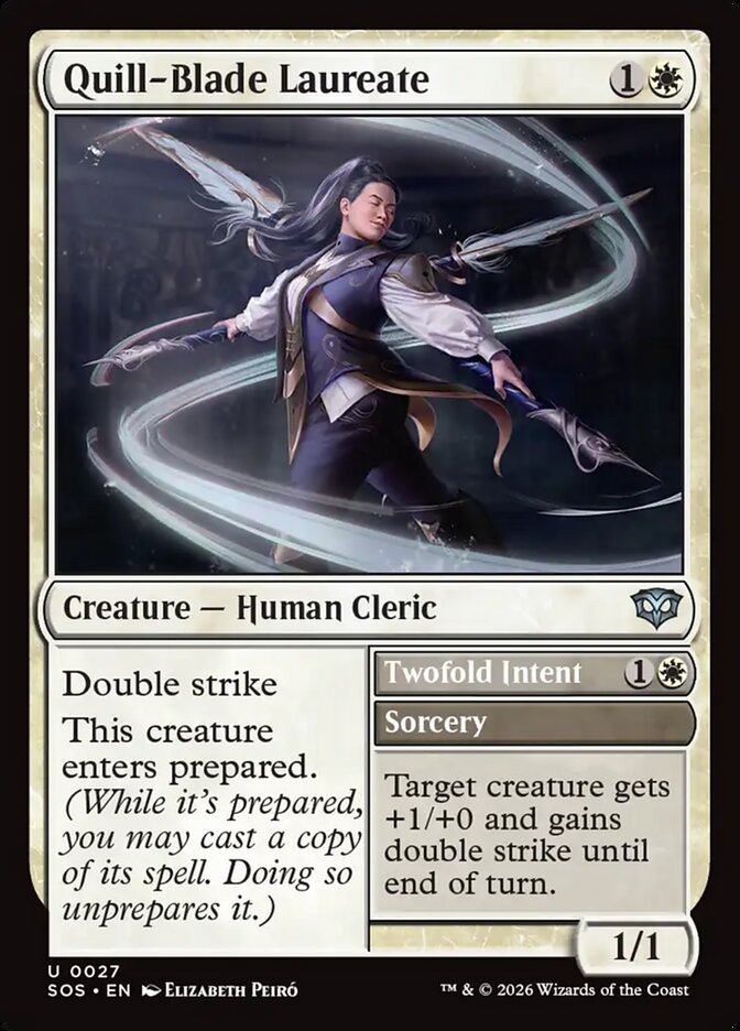 Quill-Blade Laureate Foil