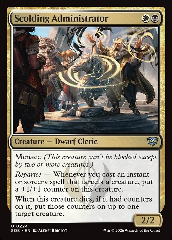 Scolding Administrator Foil