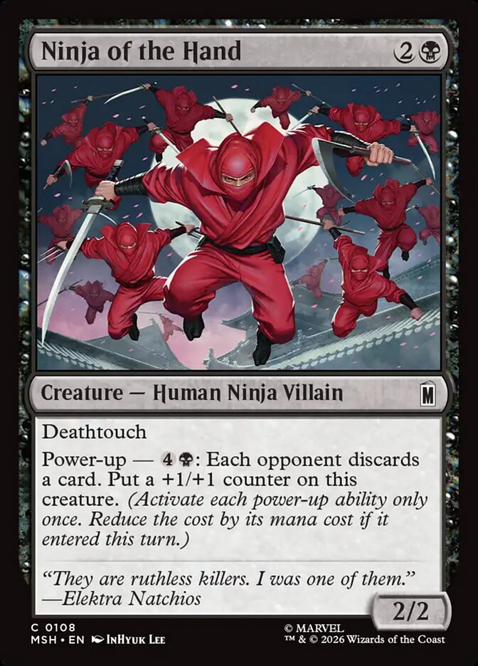 Ninja of the Hand Foil
