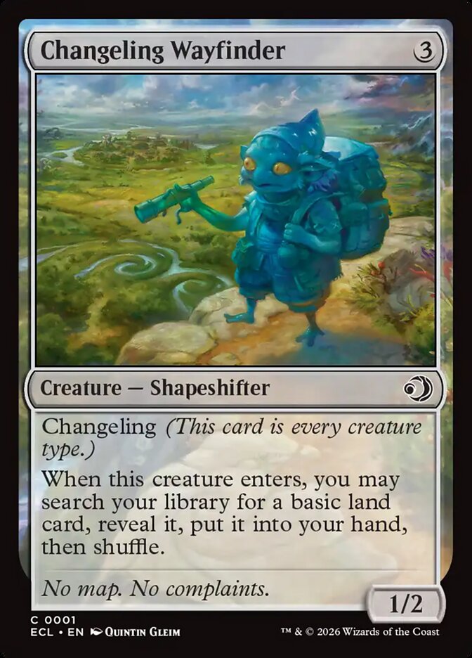 Changeling Wayfinder Foil