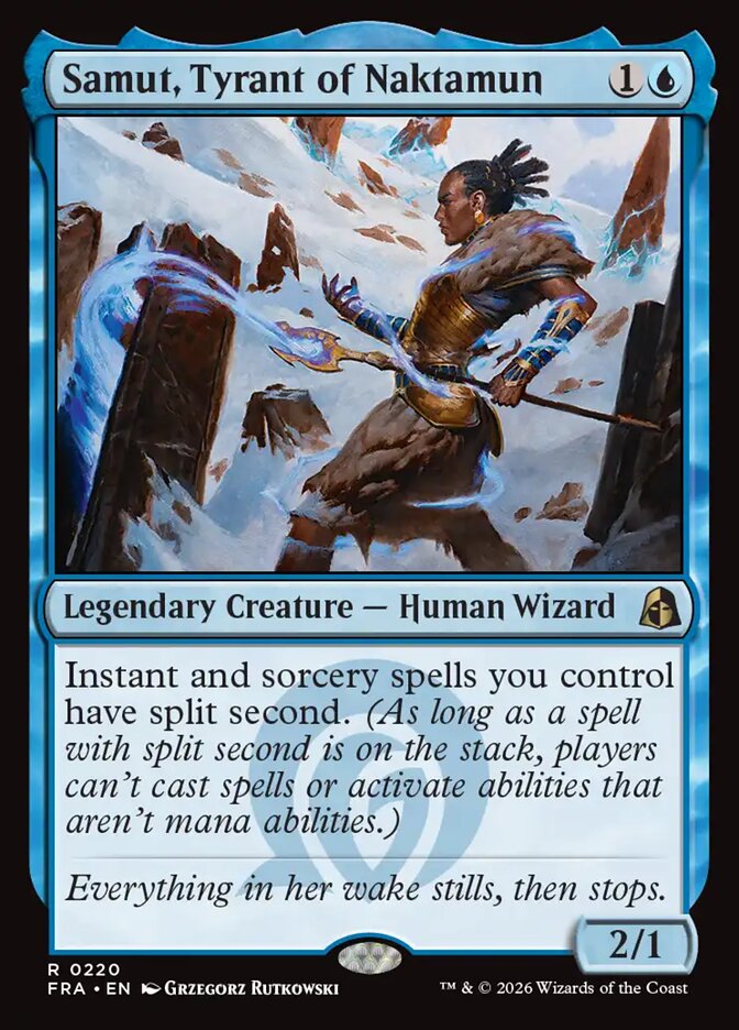 Samut, Tyrant of Naktamun Foil