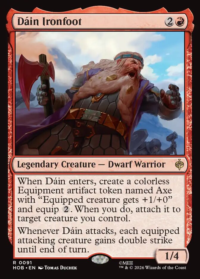 Dain Ironfoot Foil