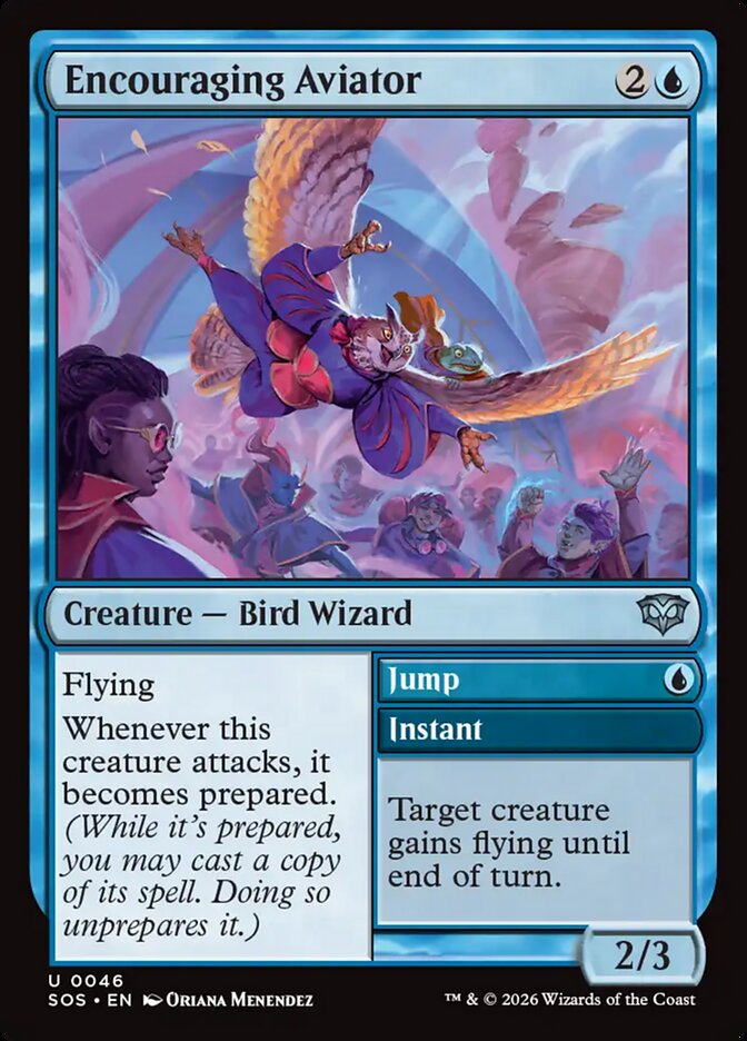 Encouraging Aviator Foil