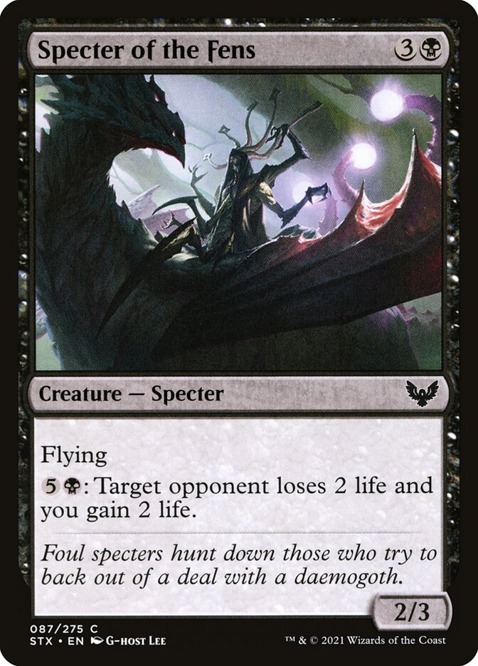 Specter of the Fens Foil