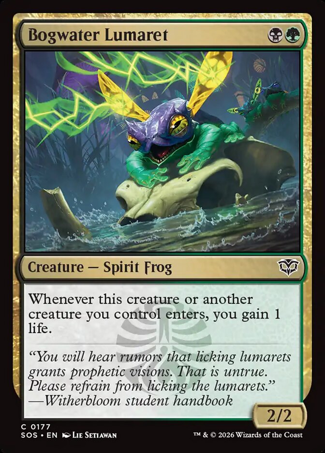 Bogwater Lumaret Foil