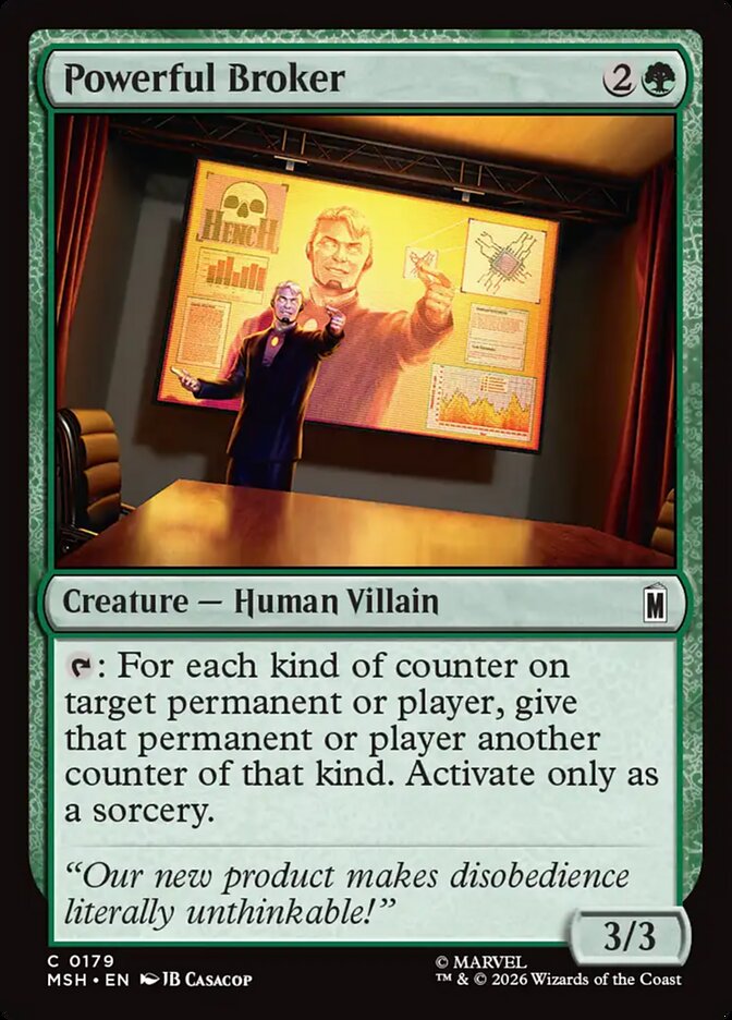 Powerful Broker Foil