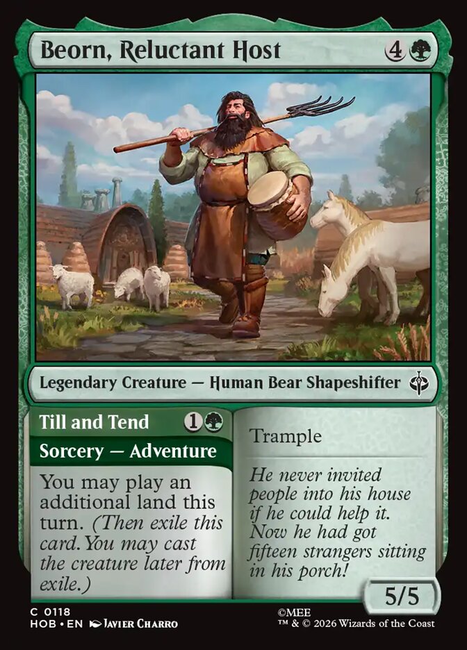 Beorn, Reluctant Host Foil