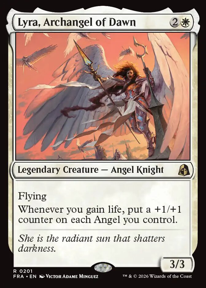 Lyra, Archangel of Dawn Foil