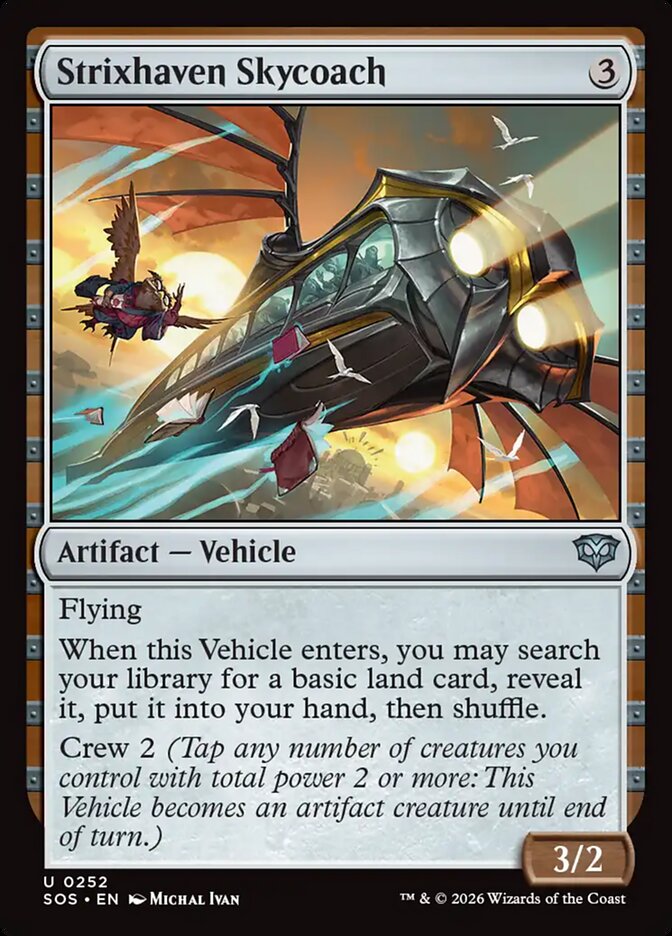 Strixhaven Skycoach Foil
