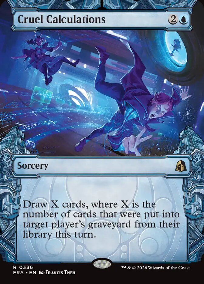 Cruel Calculations Showcase Foil