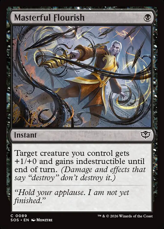 Masterful Flourish Foil
