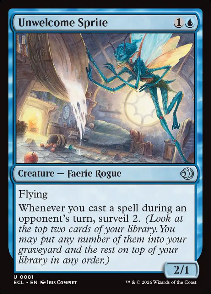 Unwelcome Sprite Foil