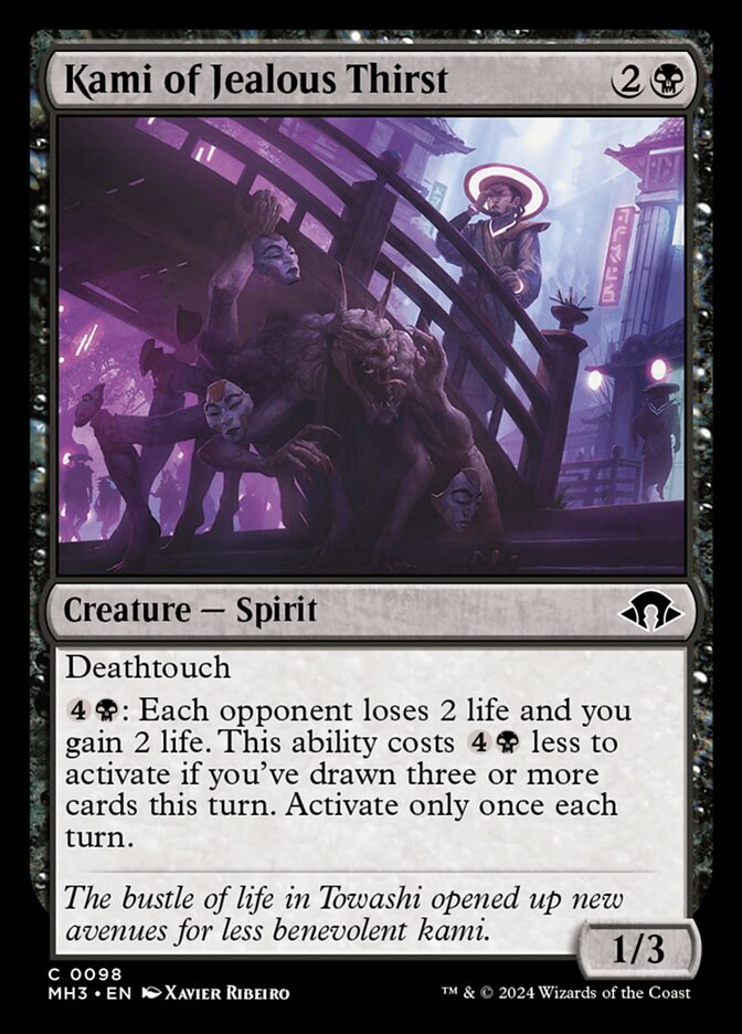 Kami of the Jealous Thirst Foil