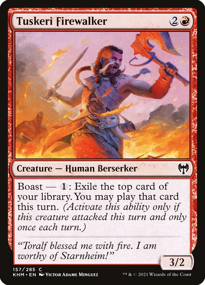 Tuskeri Firewalker Foil