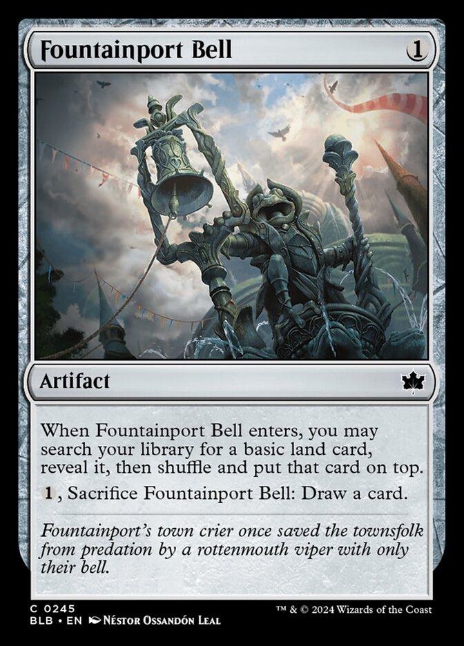 Fountainport Bell Foil