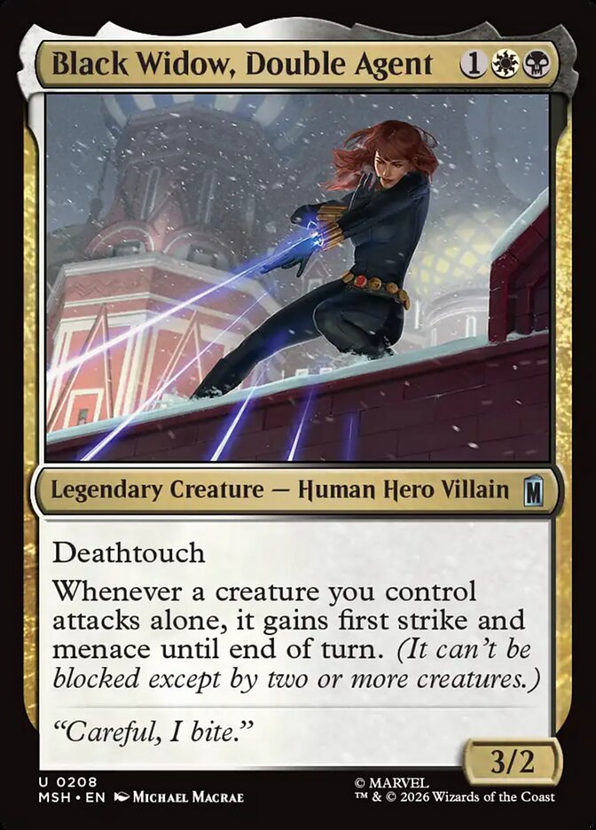 Black Widow, Double Agent Foil
