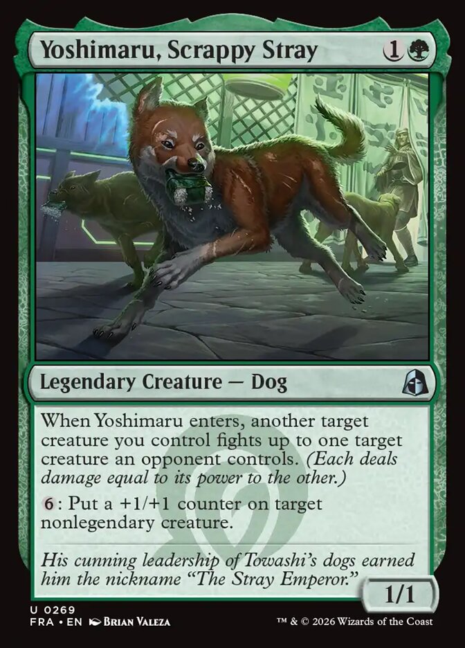 Yoshimaru, Scrappy Stray Foil