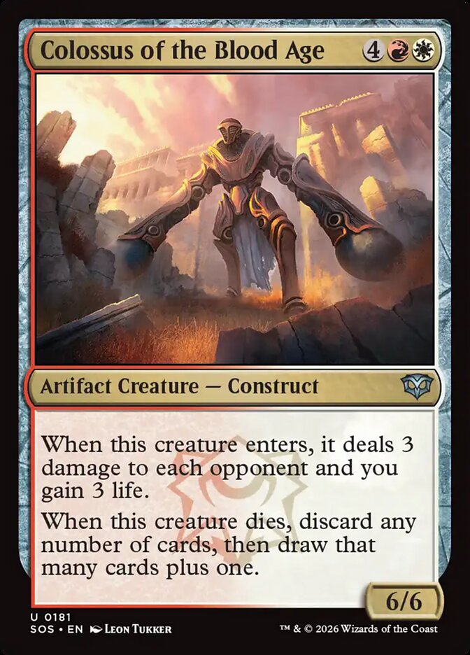 Colossus of the Blood Age Foil